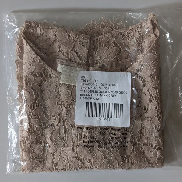 BHLDN Jenny Yoo Cleo Lace Shell Overlay Top NWOT - Picture 2 of 16